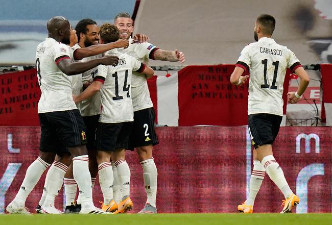 比利时2-0客胜丹麦