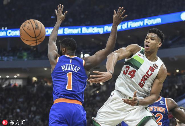 字母哥砍31+14+8+4準大三元,Middleton 25+6+5,公鹿雙殺尼克取2連勝(影)-黑特籃球-NBA新聞影音圖片分享社區