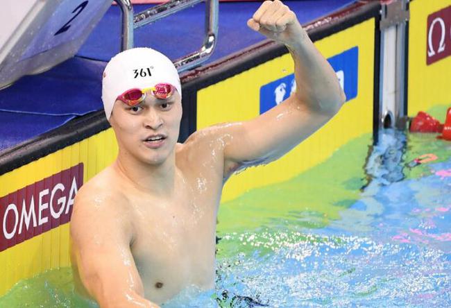 孙杨奥体出战检验冬训成果 确定参赛一波三折
