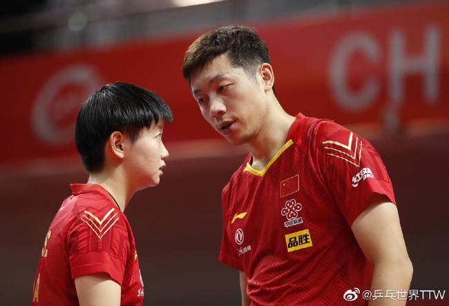 许昕:双方对冠军都渴望 我和孙颖莎交流鼓励更多