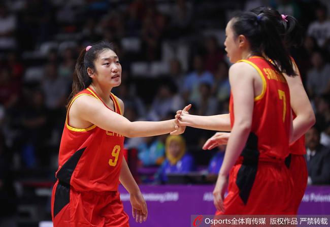 中国女篮取得亚运会两连胜