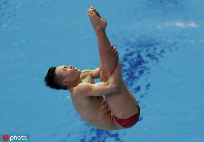 王宗源成为中国跳水第100位世界冠军