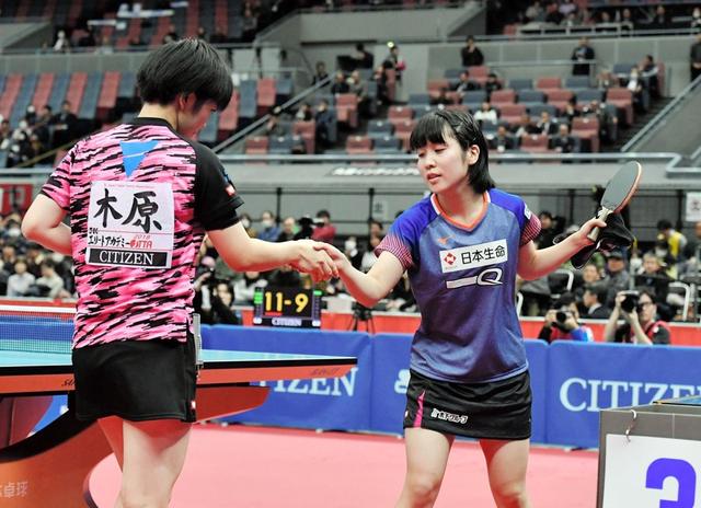 平野美宇不敌木原美优