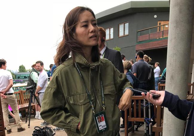 李娜接受专访