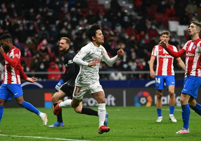 久保建英绝杀 马洛卡客场2-1马竞