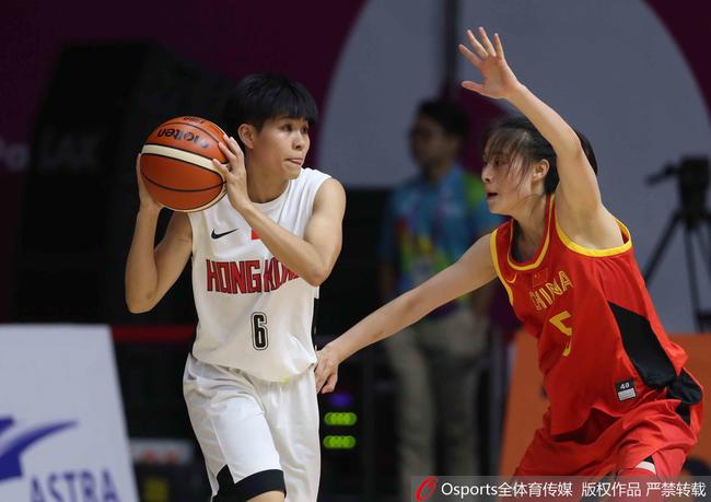 香港女篮运动员卓婷