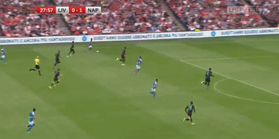 米利克铲射破门,2-0