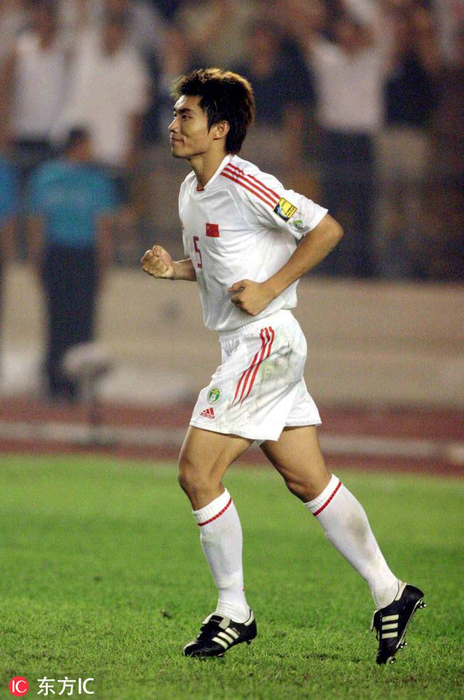 2004年亚洲杯上的郑智