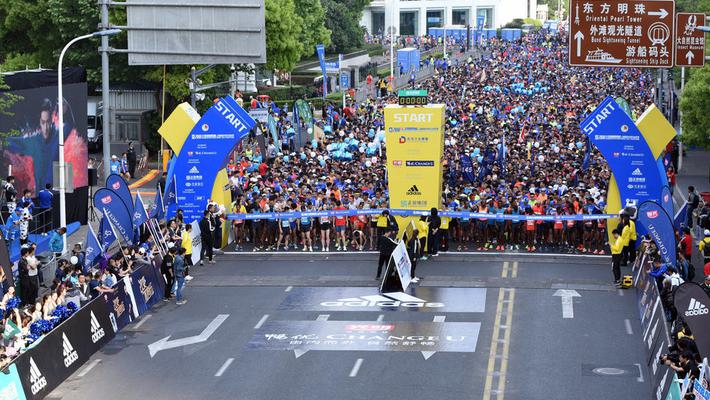 2018上海半程马拉松精彩瞬间