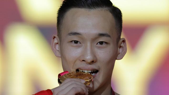 世锦赛肖若腾鞍马封王