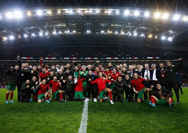 葡萄牙赢得寰球杯入场券     队内英国超级联赛帮功不行没
