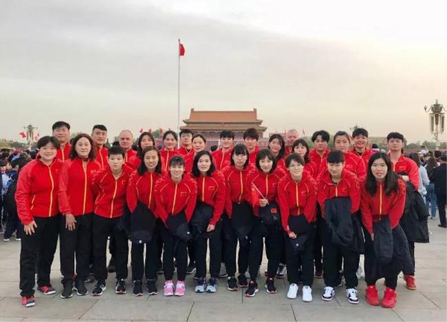 中国手球队在近期开展了一系列的“祖国在我心中”主题活动