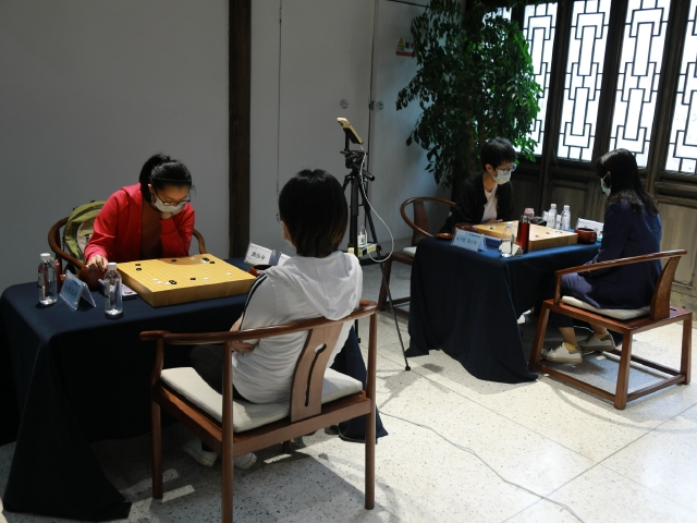 亞運會圍棋國家隊選拔 本賽女子第2輪正在進行中