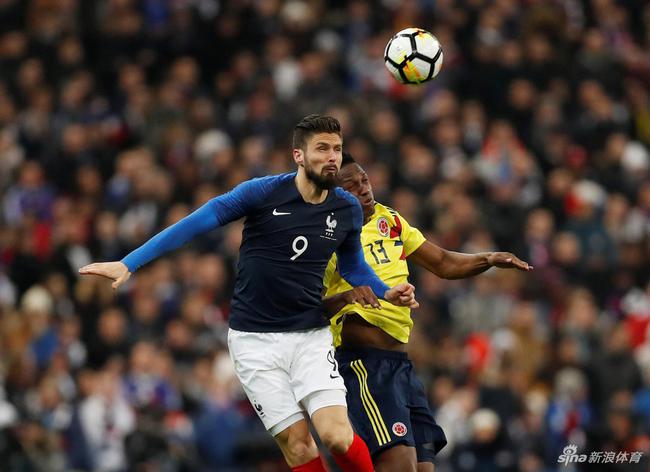 足彩赛果:仅2平 法国负哥伦比亚爆1赔7.28大冷