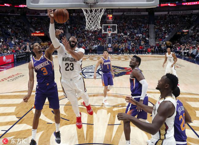 Mirotic缺陣！鵜鶘射落太陽取得2連勝  一眉哥26+12，Randle 22+16，Ayton 20+12（影）-黑特籃球-NBA新聞影音圖片分享社區