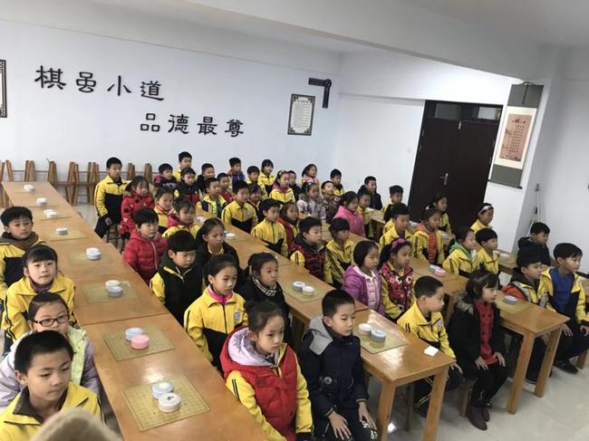 青少年围棋活动现场