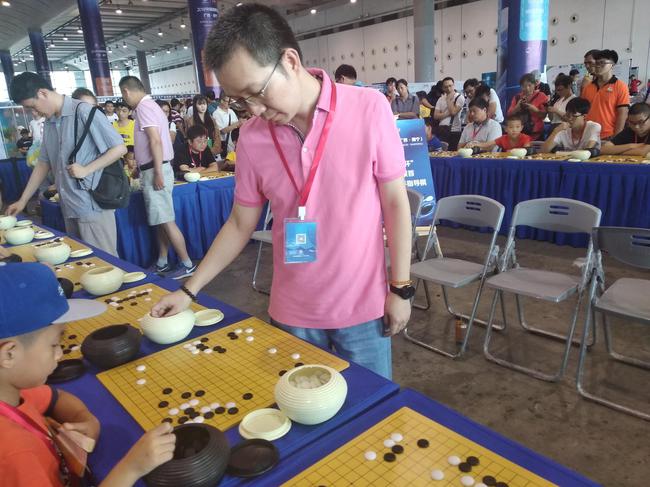 职业指导棋活动现场