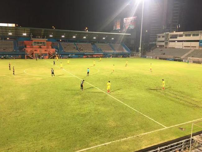 中国U21国足泰国热身赛两连胜