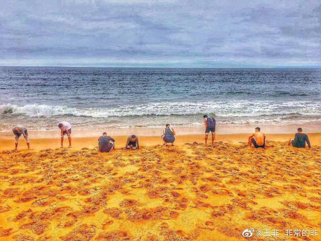 山西队美国沙滩苦练体能!王非≮山西≯:努力提