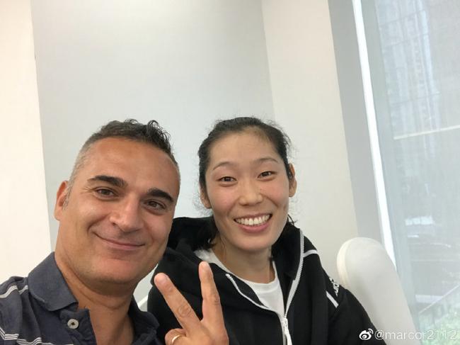 经纪人和朱婷