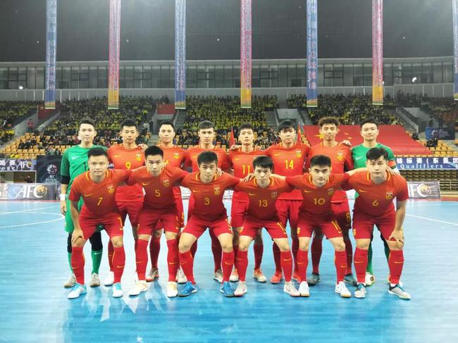 中国队幼组头名晋级2020年五人制亚锦赛正赛