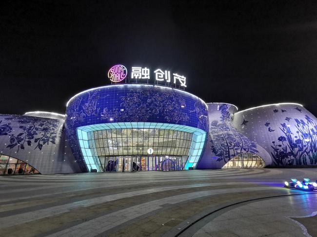 南昌融创茂的魅力夜景