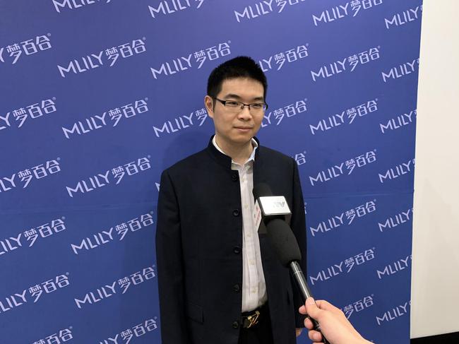 芈昱廷接受媒体采访
