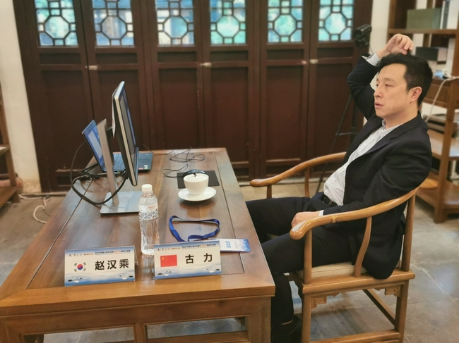 古力不敌赵汉乘