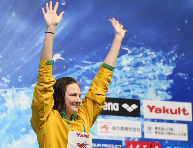 泛太赛澳洲泳将凯特-坎贝尔五金称王