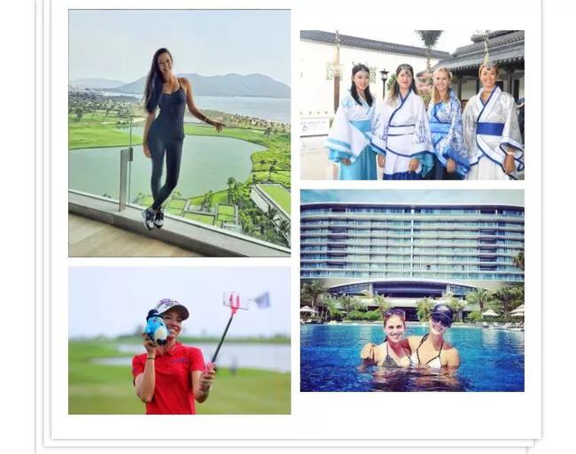 蓝湾女神们在蓝湾小镇