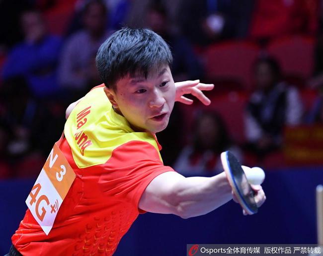 世乒赛马龙苦战逆转赢球 中国3-0奥地利晋级四