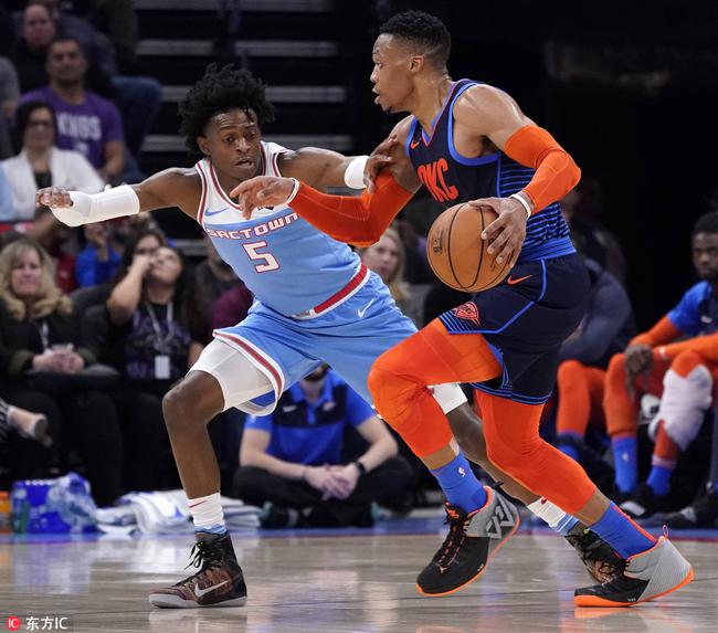 神龜成熟了!第8次大三元威少僅19分 不搶得分的他,還讓George火力全開!(影)-黑特籃球-NBA新聞影音圖片分享社區