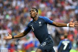 博格巴左右开弓打门命中