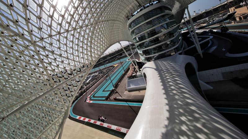 F1阿布扎比站印度力量赛道直击