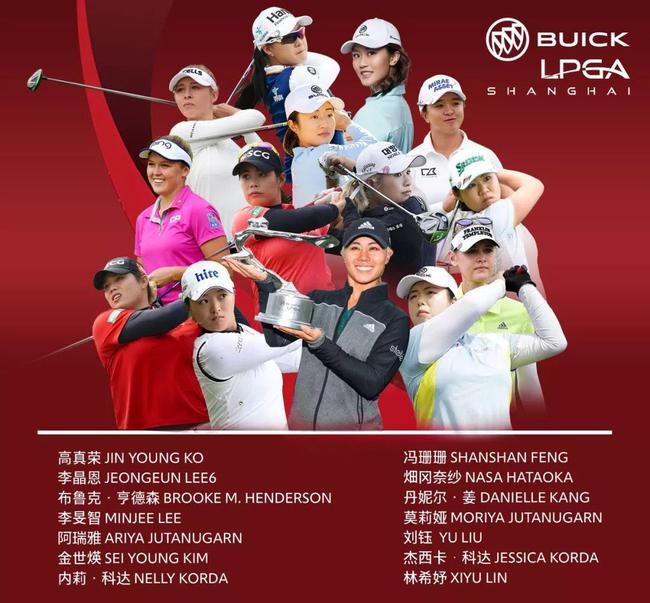别克LPGA锦标赛明星球员
