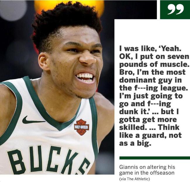 字母哥:每天都會想起被小Gasol包夾的場景,今個夏天我要增重3公斤肌肉!-黑特籃球-NBA新聞影音圖片分享社區