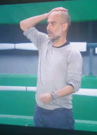 【博狗体育】瓜迪奥拉心态爆炸!被打到绝望跪地 双目失神|gif