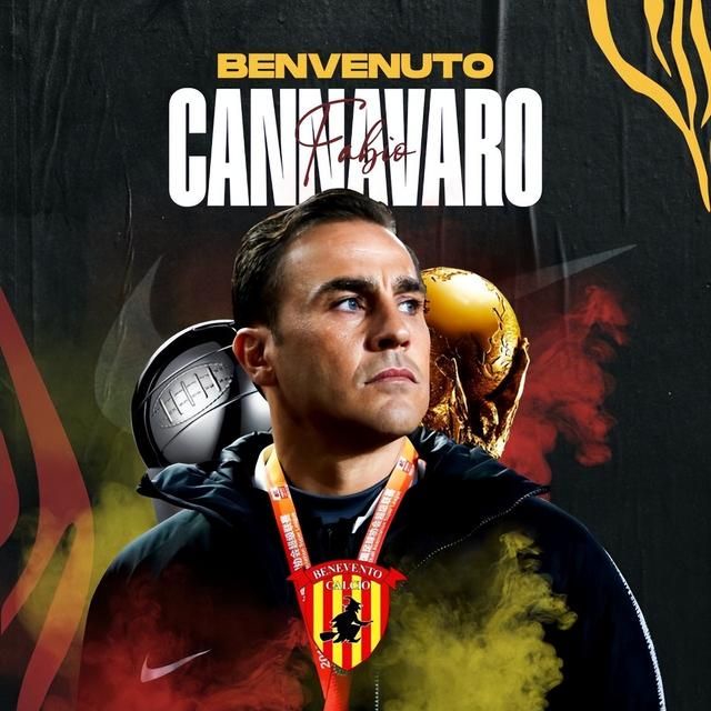 曝卡納瓦羅與貝內文托簽約2年 年薪100萬歐元！