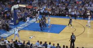 【影片】威少神蹟之夜雷霆難高興!側翼悍將膝蓋遭撞擊傷退-黑特籃球-NBA新聞影音圖片分享社區