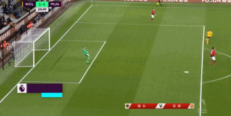 曼联的失误导致丢球