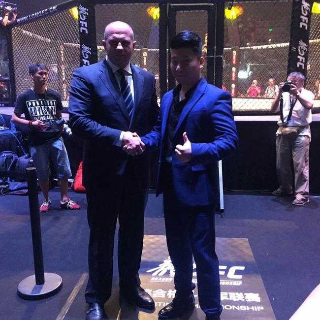 "格斗沙皇"菲多独宠龙fc 鼎立助阵中国mma