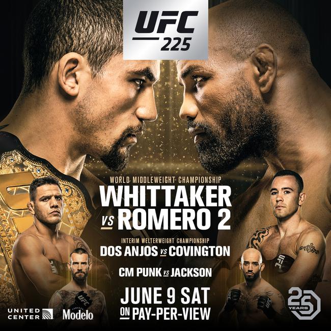 UFC 225 维泰克尔 VS 罗梅罗 2