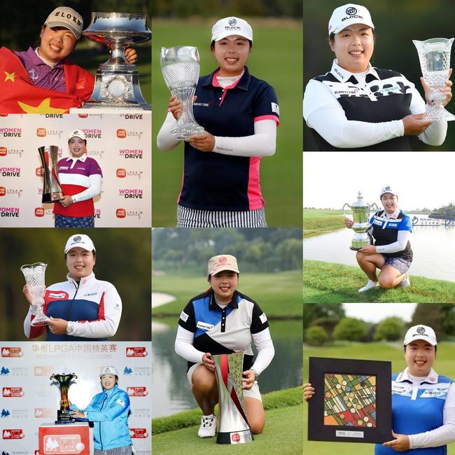 冯珊珊赢得了9个LPGA冠军