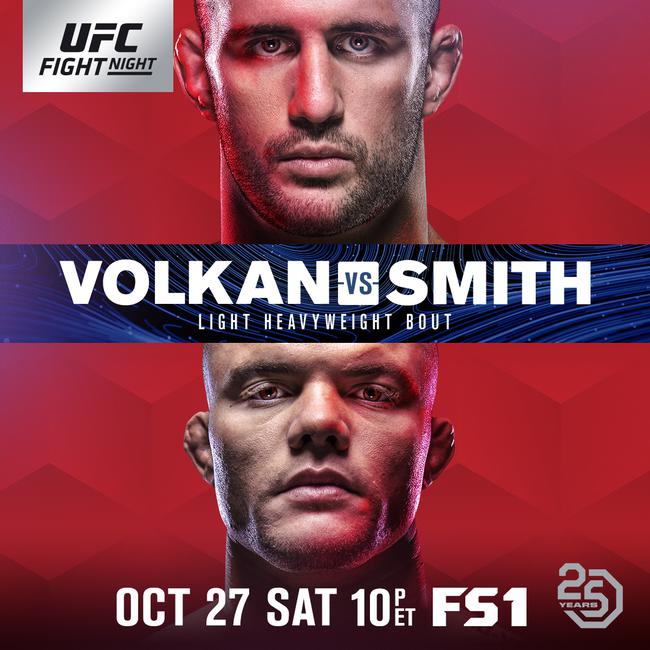 UFC Fight Night 138 奥茨德米尔 VS 史密斯