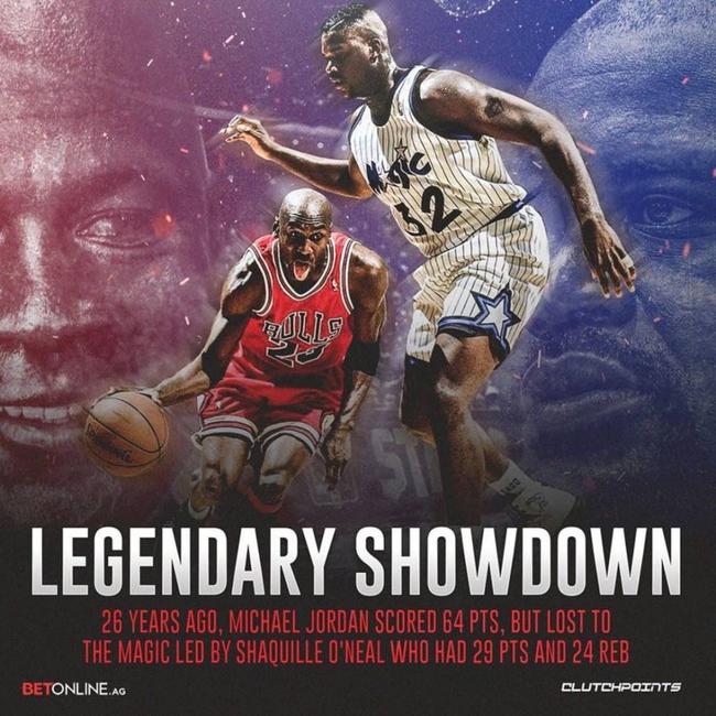 強強對決！大鯊魚回顧首次與喬神交戰，親手將砍下64分的他送進空砍群！-黑特籃球-NBA新聞影音圖片分享社區