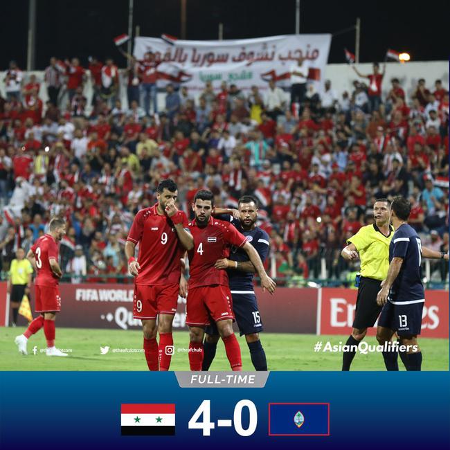 叙利亚4-0大胜