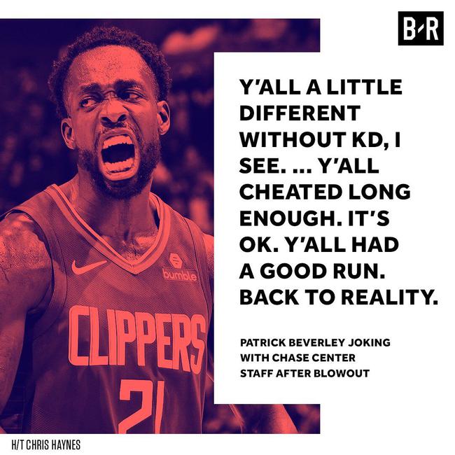 杜蘭特走了,勇士的一擊必殺用完了!Beverley:沒有作弊器看你們還怎麼玩!-黑特籃球-NBA新聞影音圖片分享社區