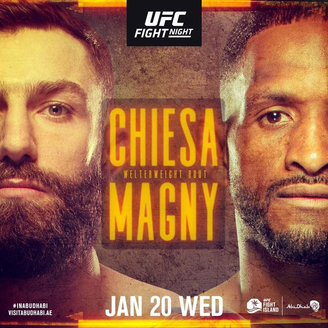 UFC格斗之夜:基耶萨 VS 马格尼