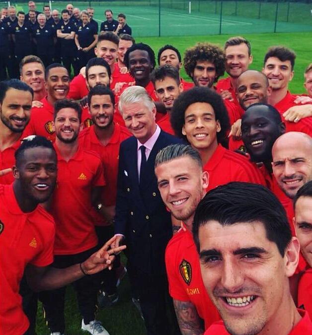 比利时国王杯为球队饯行