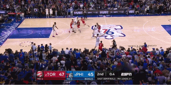 【影片】只打0.4秒的恐怖核武器!全部數據皆為0 只為防守對手的發球,Lowry懵了!-黑特籃球-NBA新聞影音圖片分享社區